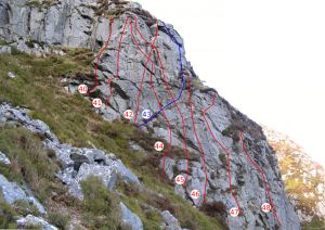 H Buttress Lower West Face